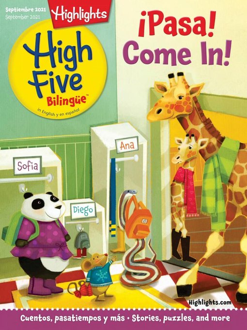 Cover image for Highlights High Five Bilingue: Sep 01 2021